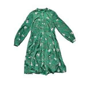 Phase Eight Christina Shirt Dress Jade Green Midi L